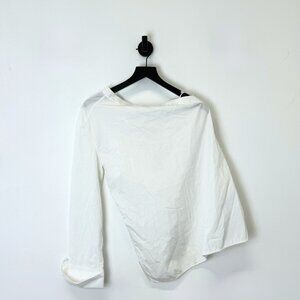 Helmut Lang One Shoulder Long Sleeve